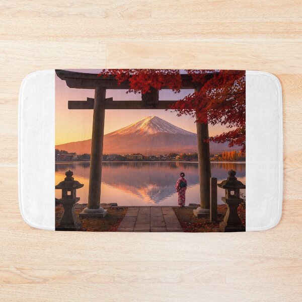 Item preview, Mount Fuji, Torii Gate, and Kimono designed and sold by 7She.