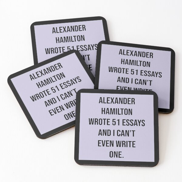 Item preview, Alexander Wrote 51 Essays And I Cant Even Write One In Violet designed and sold by ITASHI007.