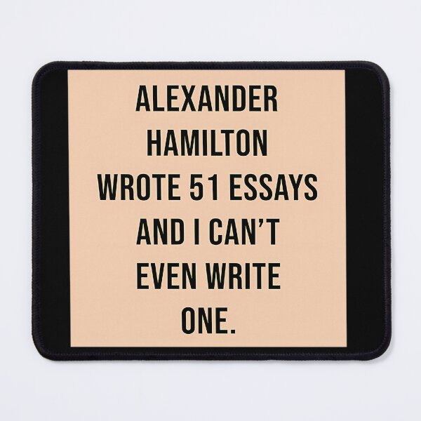 Item preview, Alexander Wrote 51 Essays And I Cant Even Write One In Pastel designed and sold by ITASHI007.
