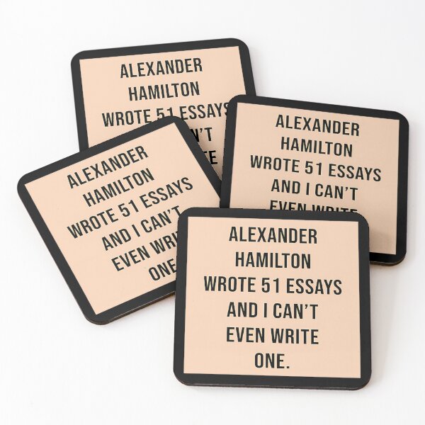Item preview, Alexander Wrote 51 Essays And I Cant Even Write One In Pastel designed and sold by ITASHI007.