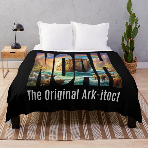 Item preview, Noah the Original Ark-itect Funny Christian designed and sold by Sachie's Studio.