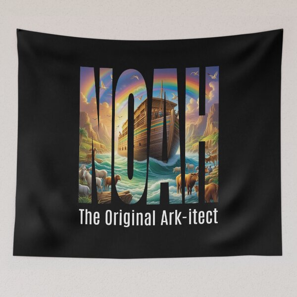 Item preview, Noah the Original Ark-itect Funny Christian designed and sold by Sachie's Studio.