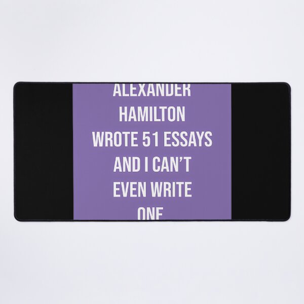 Item preview, Alexander Wrote 51 Essays And I Cant Even Write One In Violet designed and sold by ITASHI007.