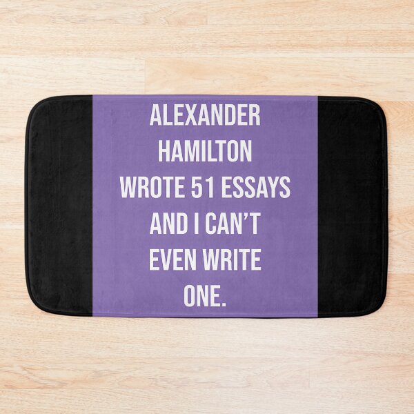 Item preview,  Alexander Wrote 51 Essays And I Cant Even Write One In Violet designed and sold by ITASHI007.