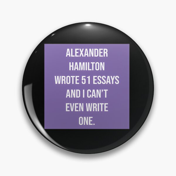 Item preview,  Alexander Wrote 51 Essays And I Cant Even Write One In Violet designed and sold by ITASHI007.