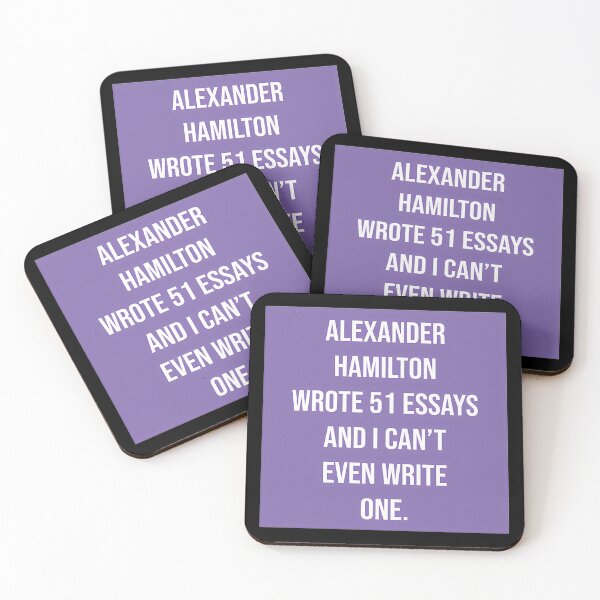 Item preview,  Alexander Wrote 51 Essays And I Cant Even Write One In Violet designed and sold by ITASHI007.