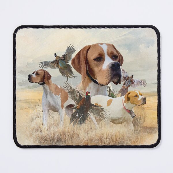 Item preview, Field Elegance – English Pointer Pheasant Hunting Artwork designed and sold by TammyHunterArt.
