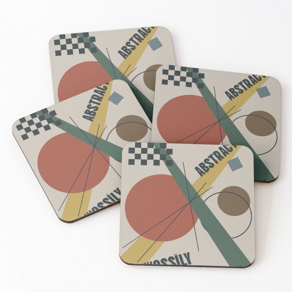 Item preview, Wassily Kandinsky Abstraction Geometric Tribute designed and sold by Drawings Project.