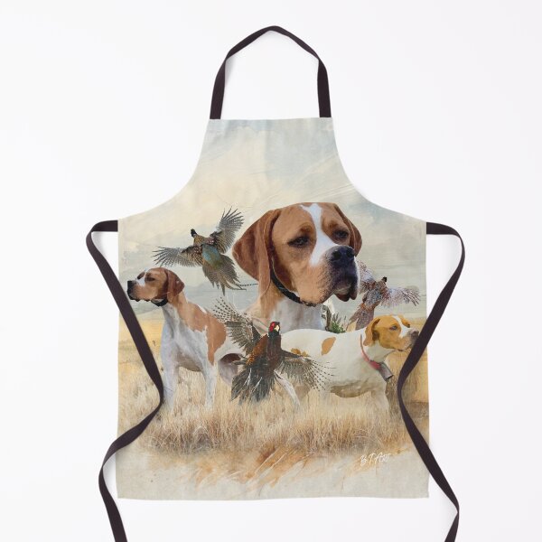 Item preview, Field Elegance – English Pointer Pheasant Hunting Artwork designed and sold by TammyHunterArt.