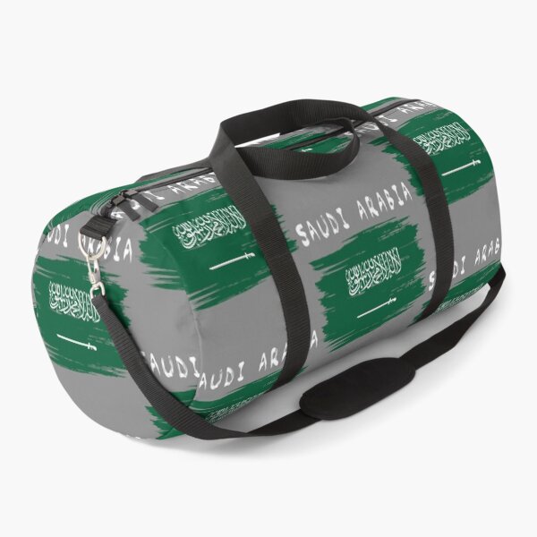 Item preview, Saudi Arabia Flag Artistic Brush Stroke Style designed and sold by mashmosh.