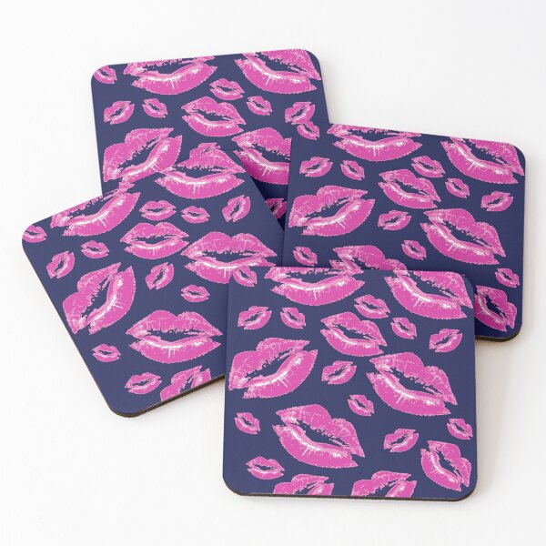 Item preview, Playful Pink Lip Print Flirtatious Fun designed and sold by taiche.