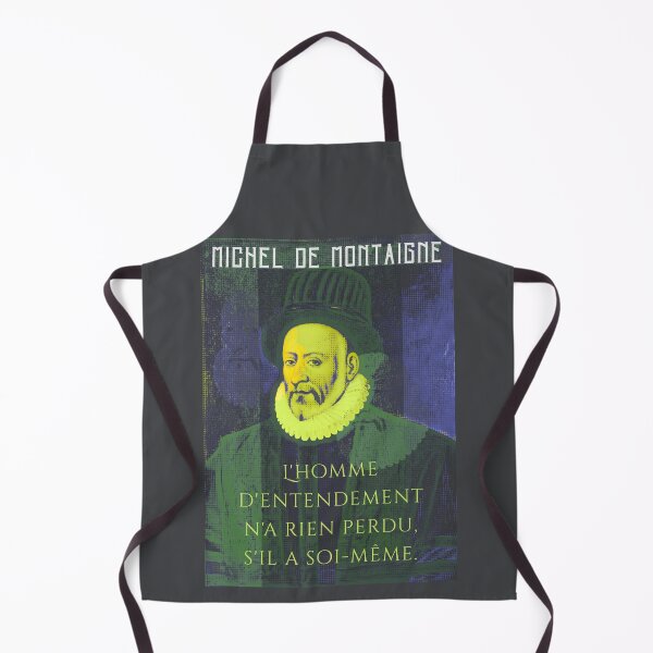 Item preview, Michel de Montaigne quote: L'homme d'entendement n'a rien perdu, s'il a soi-même. designed and sold by artbleed.