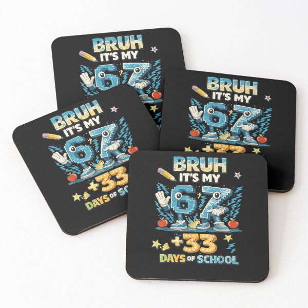 Item preview, Funny Kids 6 7 Bruh Its My 67 33 Days of School 100th Day designed and sold by Juansustait.