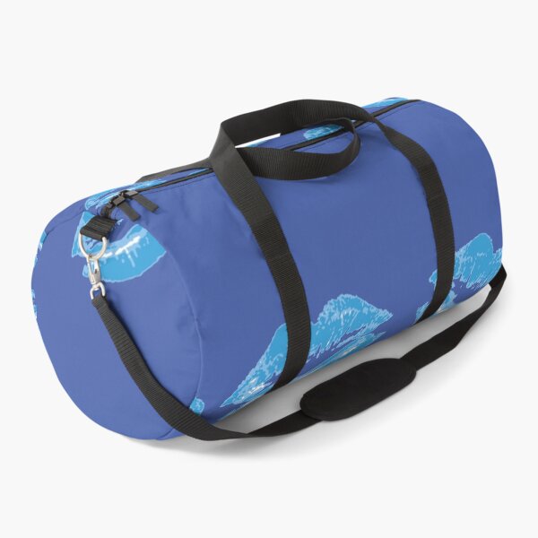 Item preview, Boyish Blue Lip Print Flirtatious Fun designed and sold by taiche.