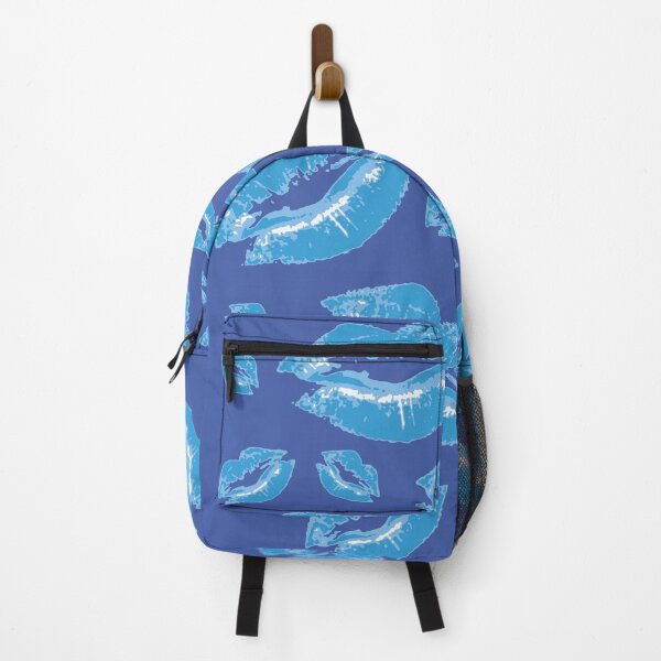 Item preview, Boyish Blue Lip Print Flirtatious Fun designed and sold by taiche.