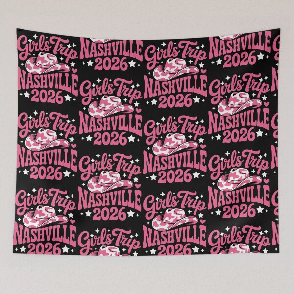 Item preview, Girls Trip Nashville 2026 Western Girls Travel Nashville Vacation designed and sold by pansak.
