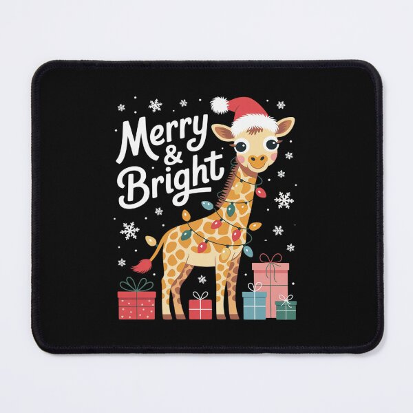 Item preview, Giraffe Ugly Xmas Lights Santa Hat Giraffe Christmas0 designed and sold by DigitaldeligArt.