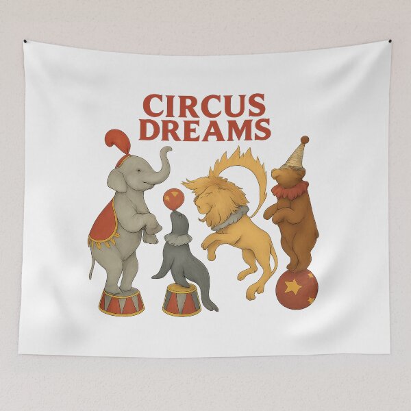 Item preview, Circus Dreams designed and sold by ArtelierMe.