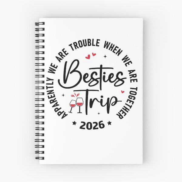 Item preview, Besties Trip 2026 Apparently We Are Trouble When We Are Together Girls Weekend designed and sold by pansak.