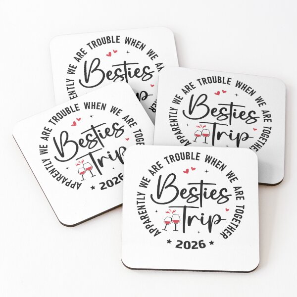 Item preview, Besties Trip 2026 Apparently We Are Trouble When We Are Together Girls Weekend designed and sold by pansak.