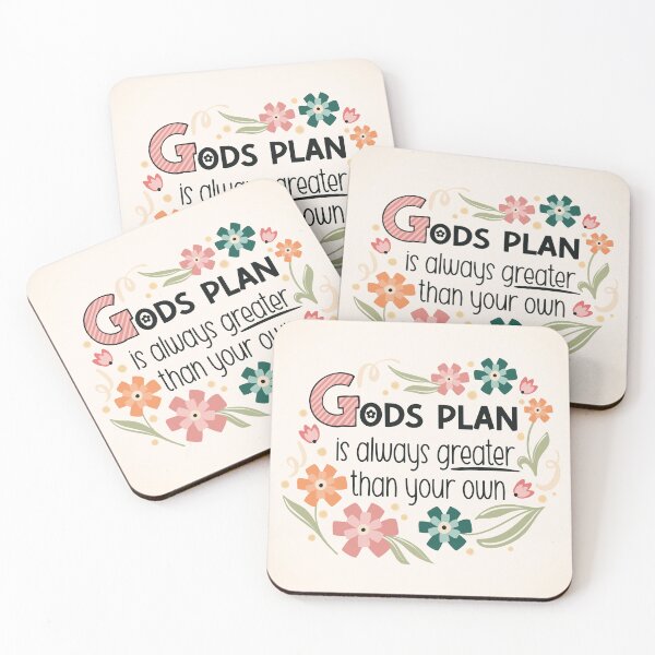 Item preview, God's Plan designed and sold by Willow & Grace Designs.