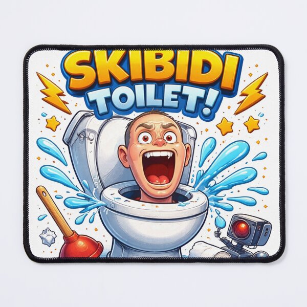 Aperçu de l'œuvre Toilettes Skibidi créée et vendue par memorylapsecafe.