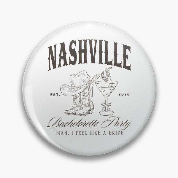 Item preview, Nashville Est 2026 Man I Feel Like A Bride Bachelorette Party designed and sold by pansak.