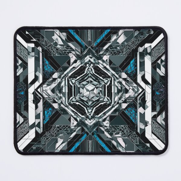 Item preview, Hexagonal Prism Core: Electric Blue Lattice designed and sold by mxztar.
