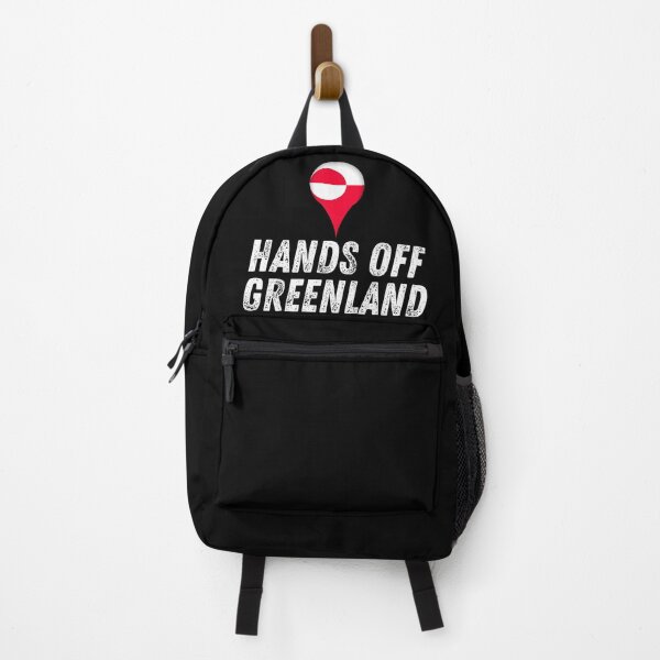 Item preview, Hands Off Greenland – Political Protest Slogan Tee designed and sold by Teetreasure2.