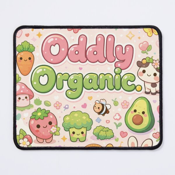 Item preview, Oddly Organic – Cute Kawaii Organic Vegetable Design designed and sold by Mauswohn.