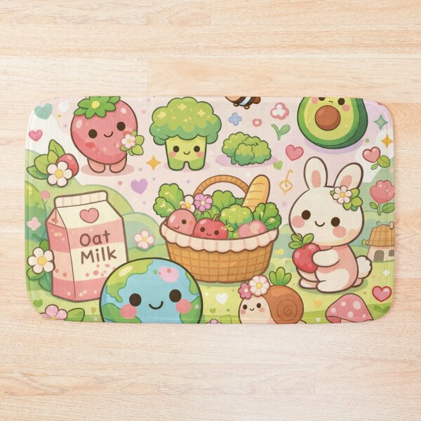 Item preview, Oddly Organic – Cute Kawaii Organic Vegetable Design designed and sold by Mauswohn.