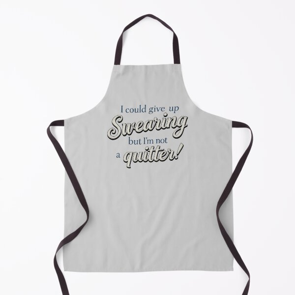 Item preview, Funny Swearing Gift Not A Quitter Sarcastic Profanity Art designed and sold by SholoStudio.