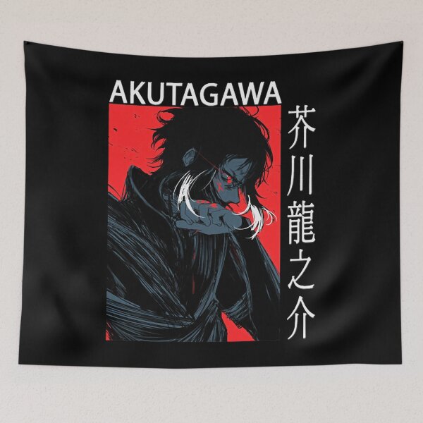 Item preview, Armed Detective Agency Join Forces Ryunosuke Akutagawa Bsd Anime And Manga designed and sold by Leonardo Cardoso.