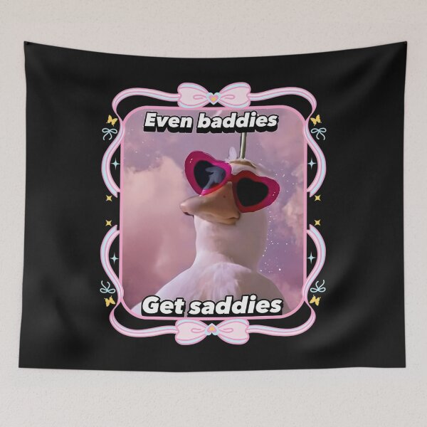 Item preview, Even Baddies Get Saddies  designed and sold by clarimihanovich.