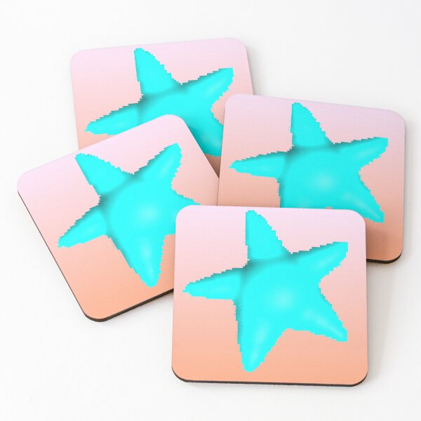 Item preview, Star Pattern with Pastel Background – Soft and Modern Decorative Design designed and sold by AstronautMerch.