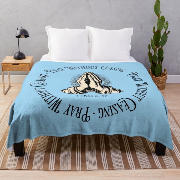 Item preview, Pray Without Ceasing Christian designed and sold by Sachie's Studio.