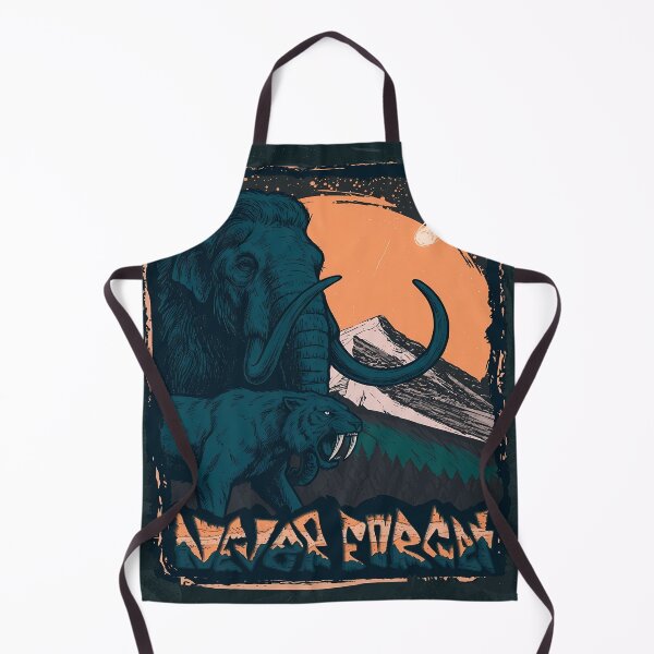 Item preview, Prehistoric Landscape with Mammoth and Saber-tooth designed and sold by Bkrayo.
