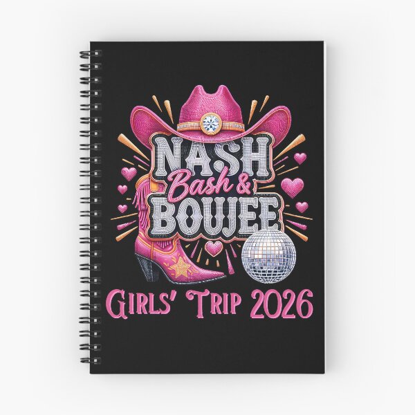 Item preview, Nash Bash And Boujee Girl's Trip 2026 Western Country Girls designed and sold by pansak.