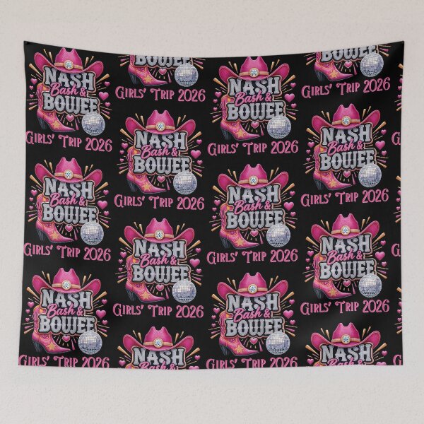 Item preview, Nash Bash And Boujee Girl's Trip 2026 Western Country Girls designed and sold by pansak.