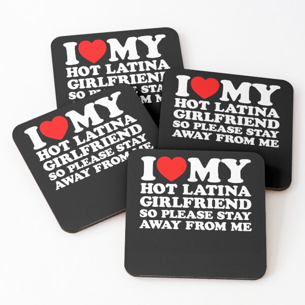 Item preview, I Love My Hot Latina Girlfriend So Please Stay Away From Me designed and sold by pansak.