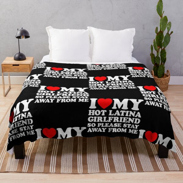 Item preview, I Love My Hot Latina Girlfriend So Please Stay Away From Me designed and sold by pansak.
