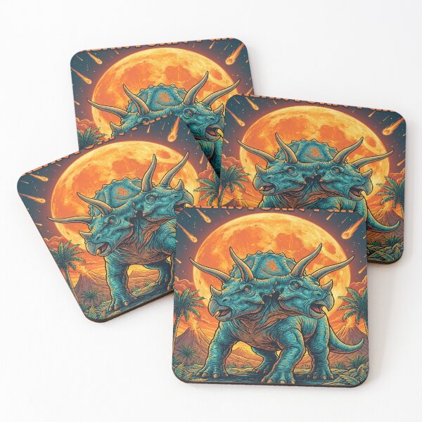 Item preview, Prehistoric Fury: Two-Headed Dinosaur Illustration designed and sold by Bobkataaa.