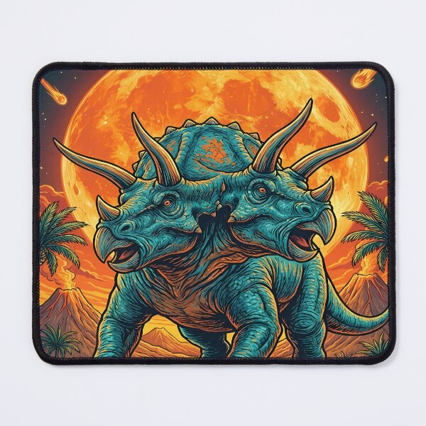 Item preview, Prehistoric Fury: Two-Headed Dinosaur Illustration designed and sold by Bobkataaa.