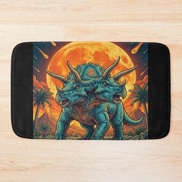 Item preview, Prehistoric Fury: Two-Headed Dinosaur Illustration designed and sold by Bobkataaa.