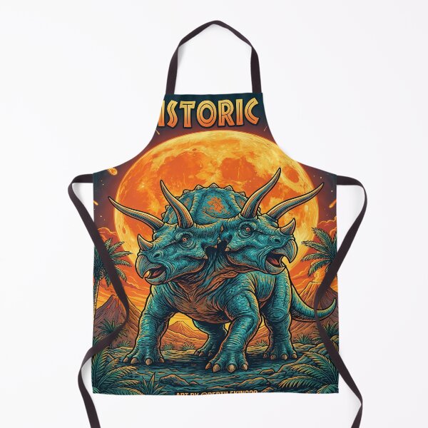 Item preview, Prehistoric Fury: Two-Headed Dinosaur Illustration designed and sold by Bobkataaa.