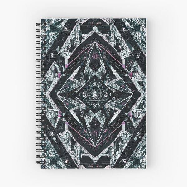 Item preview, Radiant Diamond Core: Geometric Crystalline Bloom designed and sold by mxztar.