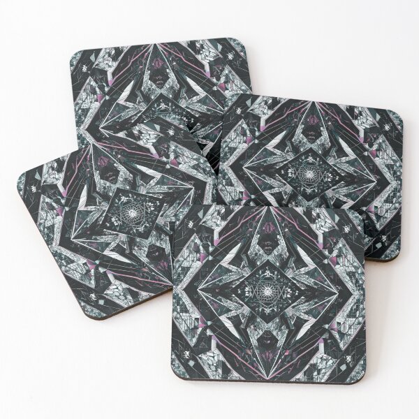 Item preview, Radiant Diamond Core: Geometric Crystalline Bloom designed and sold by mxztar.