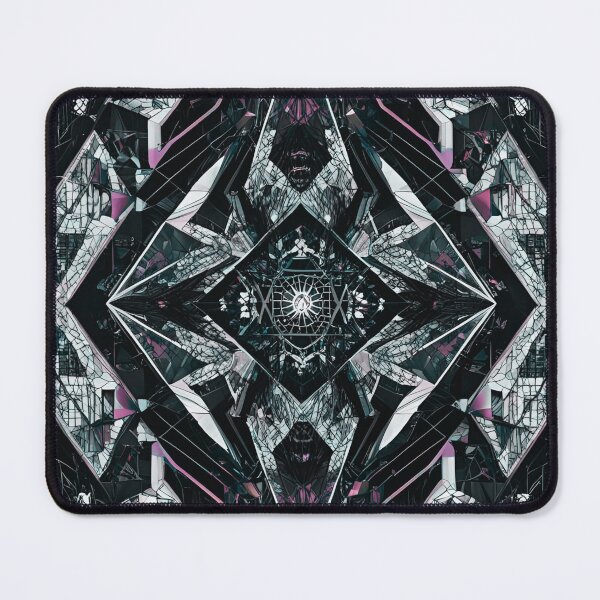 Item preview, Radiant Diamond Core: Geometric Crystalline Bloom designed and sold by mxztar.