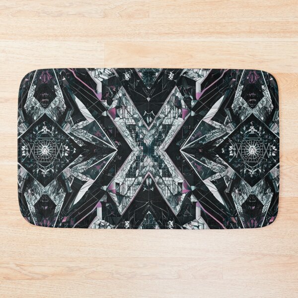 Item preview, Radiant Diamond Core: Geometric Crystalline Bloom designed and sold by mxztar.