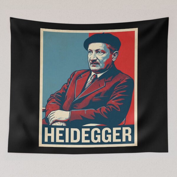 Item preview, Martin Heidegger Hope Style Retro Poster Art designed and sold by DamianRoy88.